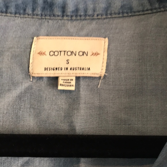 Denim Cotton On Shirt - Picture 2 of 3